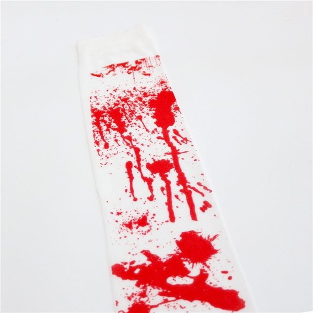 Halloween haunted house costume makeup dance party terrifying decorations gloves socks