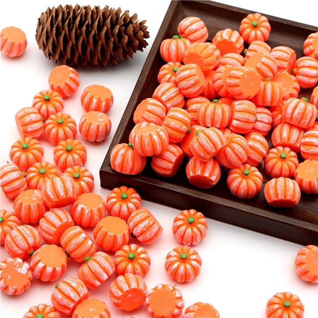 simulated pumpkin pinecone 3d resin accessories
