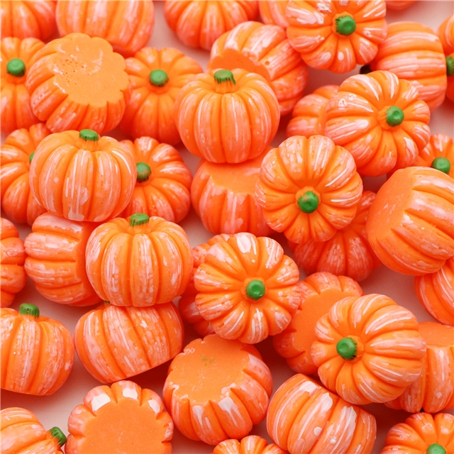 simulated pumpkin pinecone 3d resin accessories