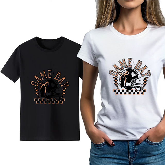 cotton Iron On Transfer Stickers and T-shirts