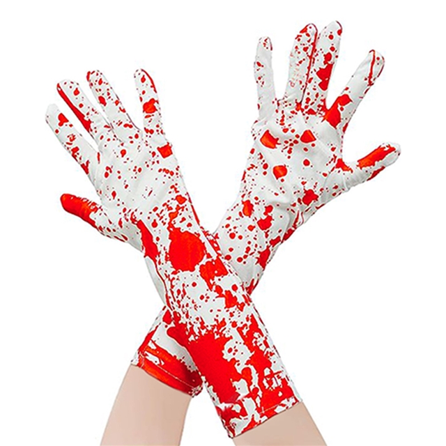 Halloween haunted house costume makeup dance party terrifying decorations gloves socks