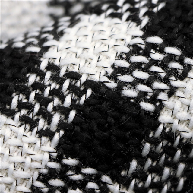 double color woolen woven small fragrant fabric