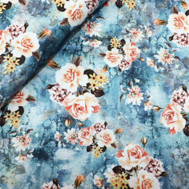 twill flower fabric 2#,50*150cm(19.7*59.1