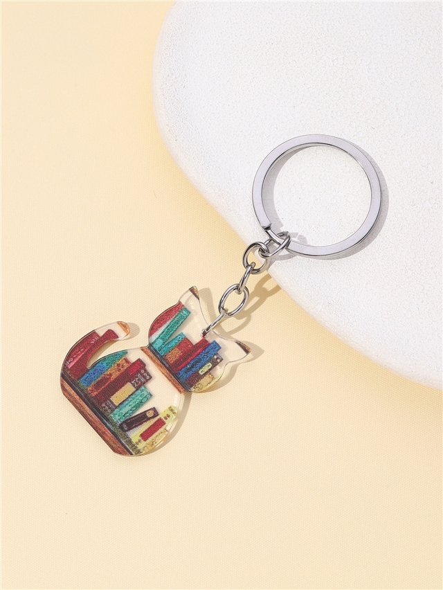 acrylic Graduation season book keychain acrylic pendant