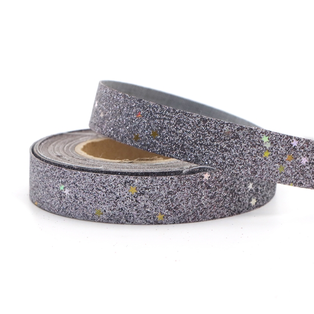 5/8" glitter synthetic leather 16MM(0.6