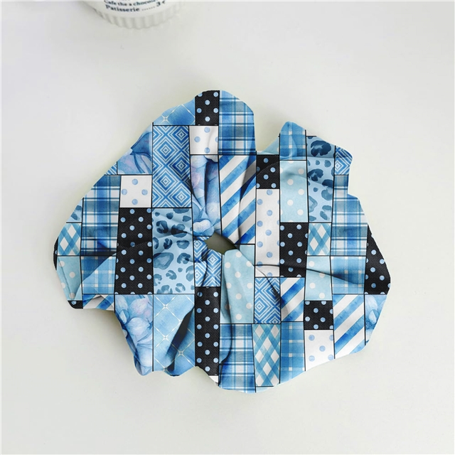 polyester cotton geometric series polyester cotton fabric set (6 pcs/set)