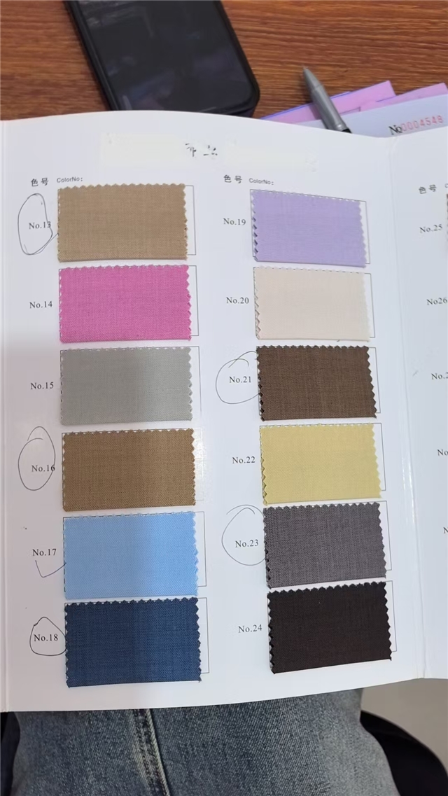 plain imitation denim fabric