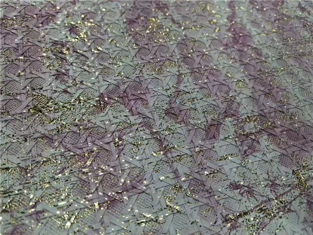 synthetic leather gold weaving bump texture synthetic leather
