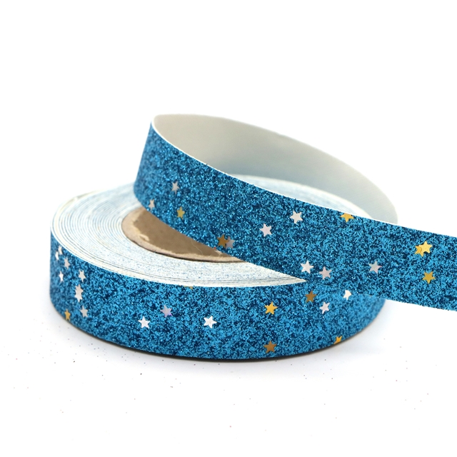 5/8" glitter synthetic leather 16MM(0.6