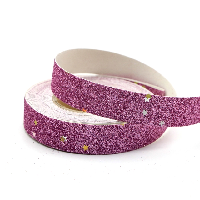 5/8" glitter synthetic leather 16MM(0.6