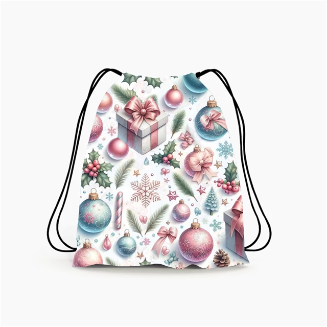 polyester cotton christmas series polyester cotton fabric set (4 pcs/set)