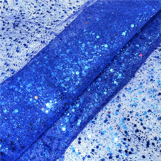 glitter sequin mesh fabric 7#,50*150cm(19.7*59.1
