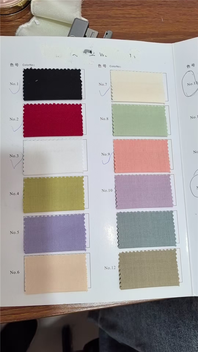 plain imitation denim fabric