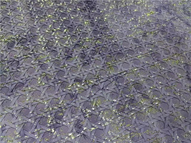 synthetic leather gold weaving bump texture synthetic leather