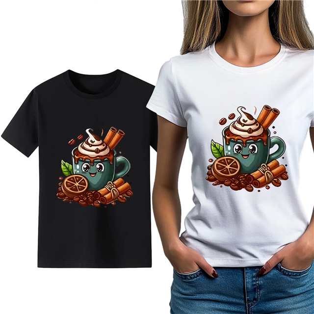 cotton Iron On Transfer Stickers and T-shirts