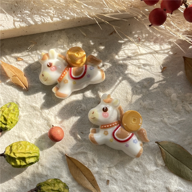 plastic/resin year of the horse 3d resin accessories