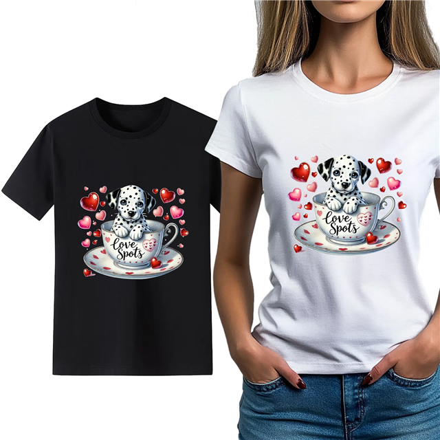 cotton Iron On Transfer Stickers and T-shirts