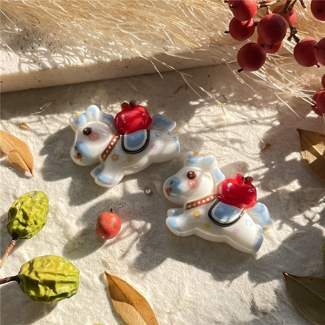 plastic/resin year of the horse 3d resin accessories