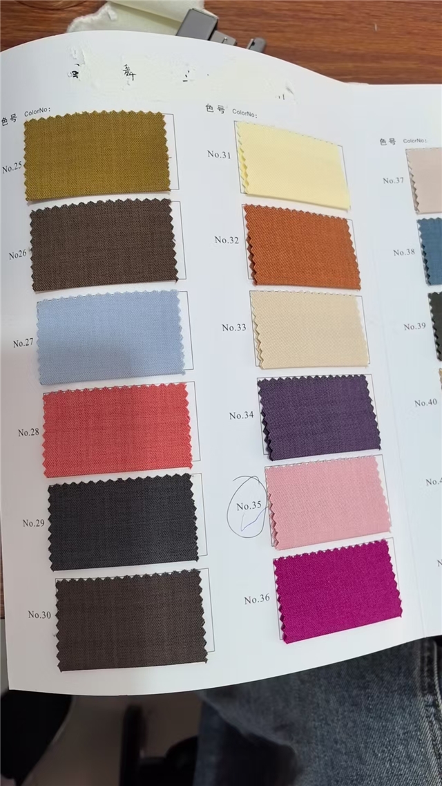 plain imitation denim fabric