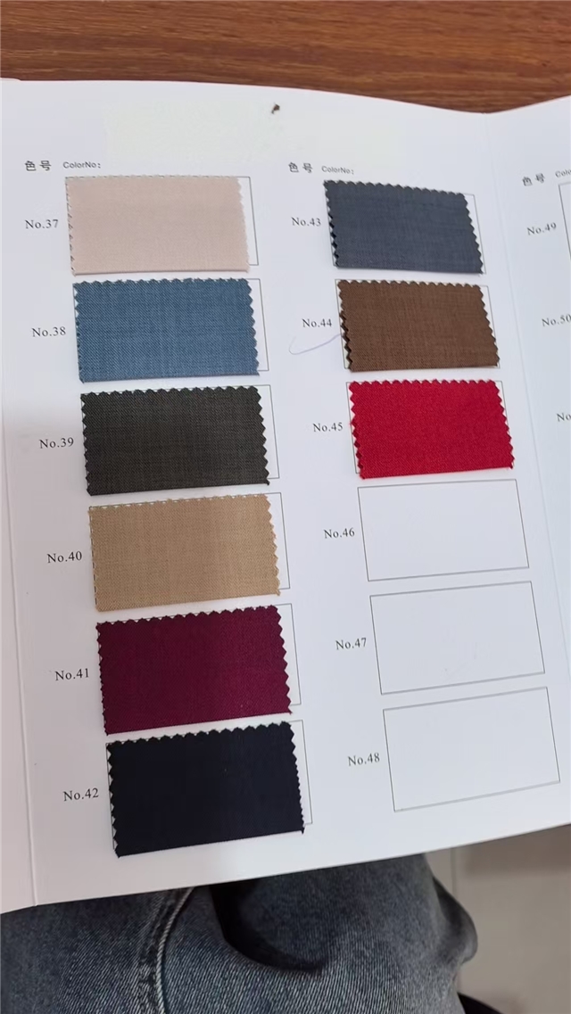 plain imitation denim fabric