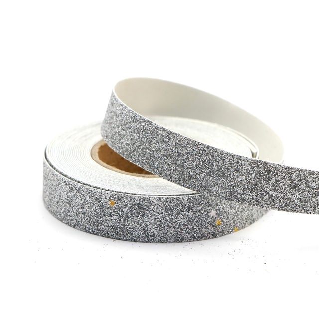 5/8" glitter synthetic leather 16MM(0.6