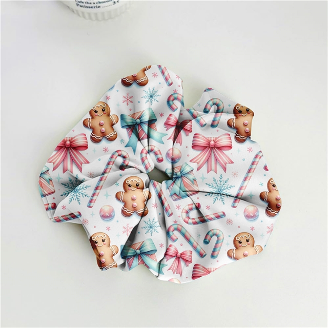 polyester cotton christmas series polyester cotton fabric set (4 pcs/set)