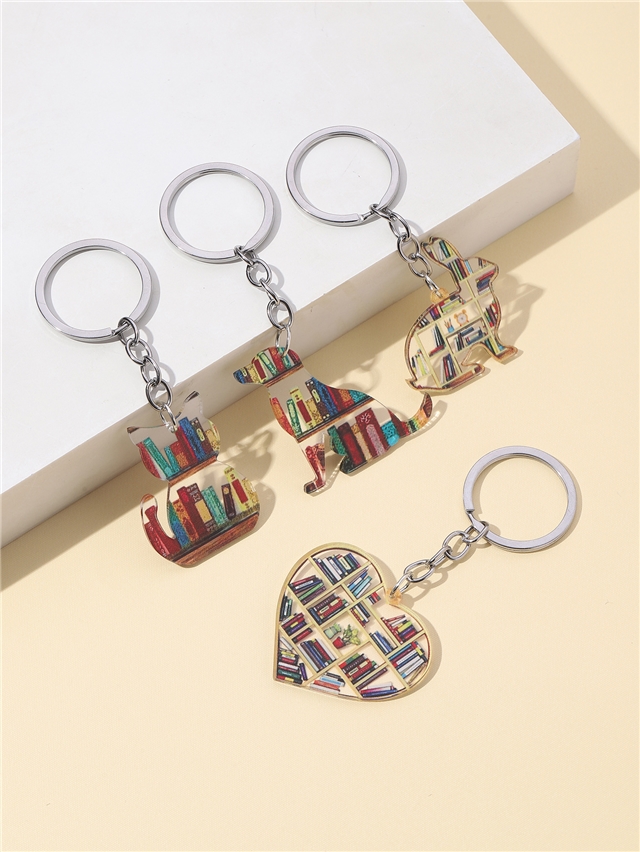 acrylic Graduation season book keychain acrylic pendant