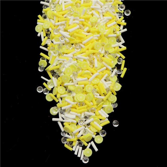 soft glue/pvc mixed melon seeds fruits soft ceramic bead packaging filler