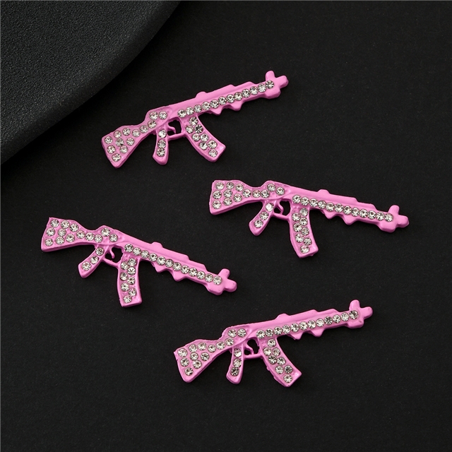 alloy retro rhinestone nail accessories
