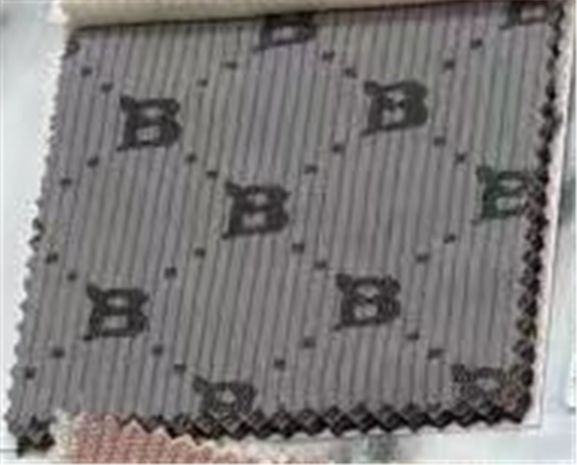 letters rhombus print corduroy fabric
