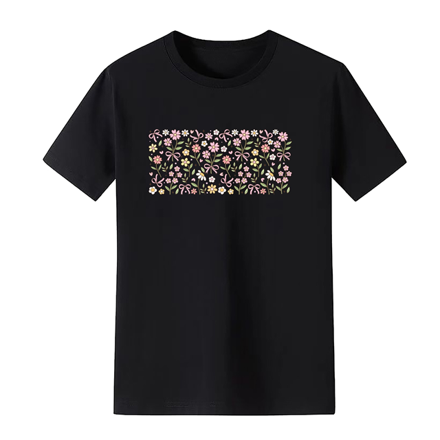 cotton Iron On Transfer Stickers and T-shirts