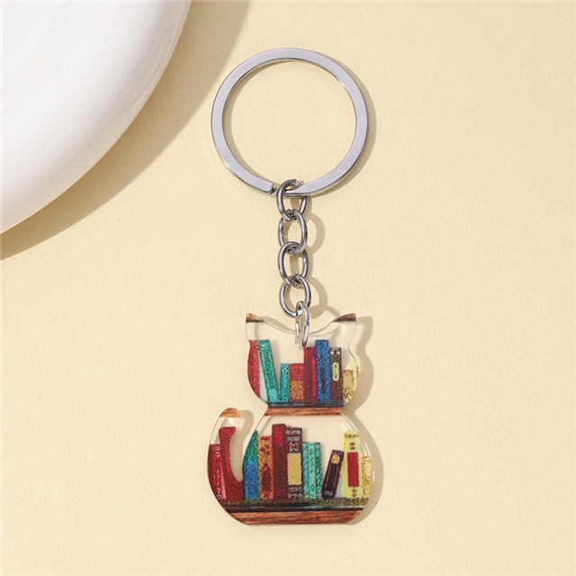 acrylic Graduation season book keychain acrylic pendant