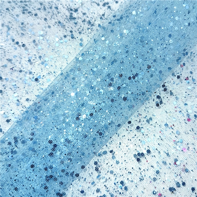 glitter sequin mesh fabric 14#,50*150cm(19.7*59.1