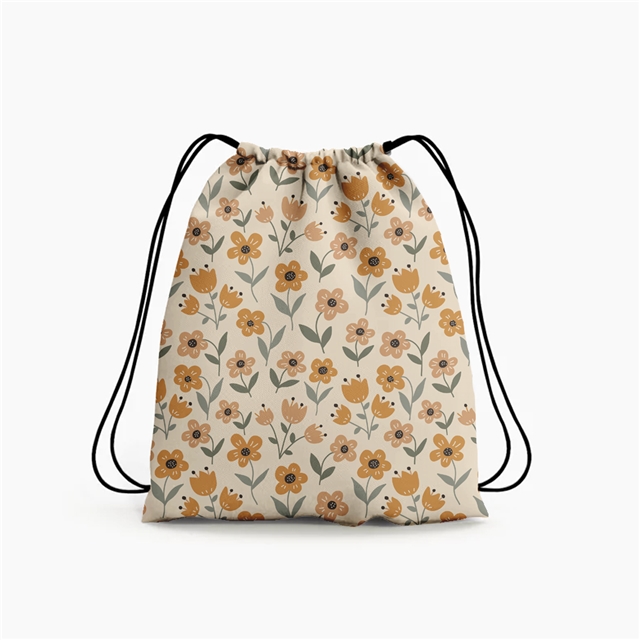 polyester cotton flower series polyester cotton fabric set (4 pcs/set)