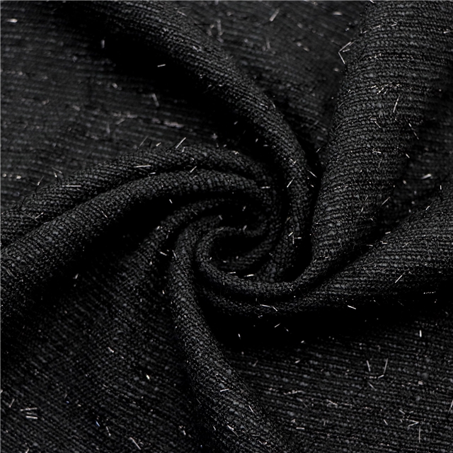 woolen bright silk woven small fragrant fabric