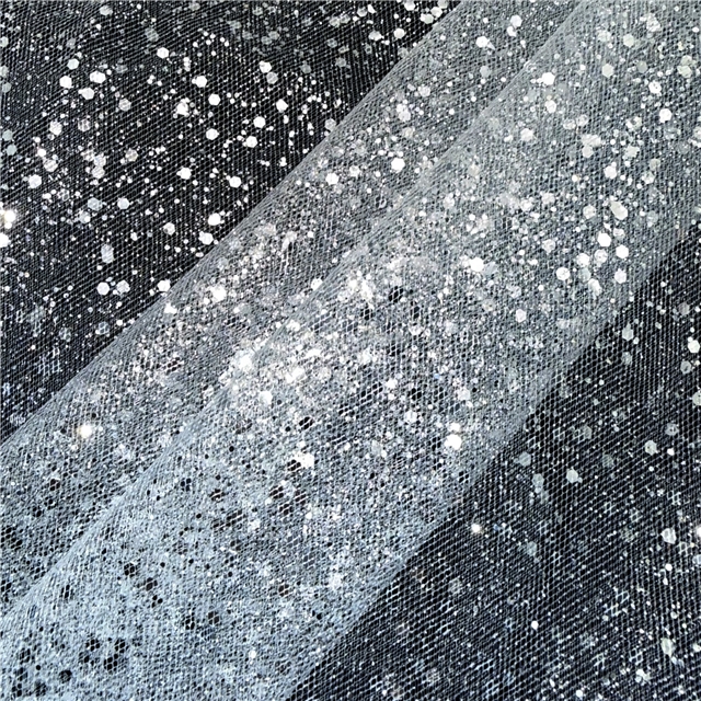 glitter sequin mesh fabric 12#,50*150cm(19.7*59.1