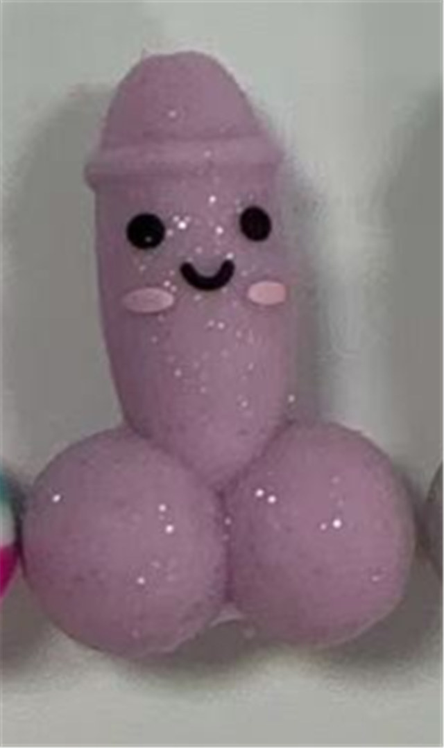 silicone three-dimensional reproductive organ silicone bead
