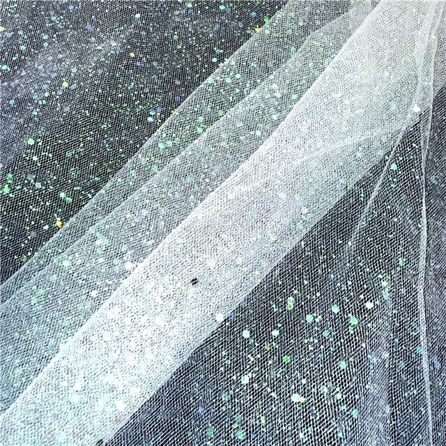 glitter sequin mesh fabric 16#,50*150cm(19.7*59.1