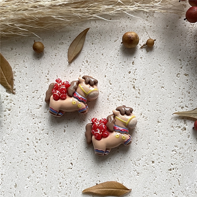 plastic/resin year of the horse 3d resin accessories