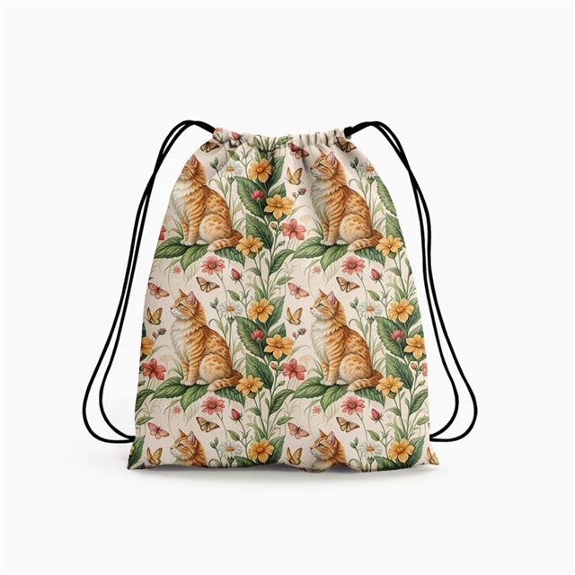 polyester cotton cat series polyester cotton fabric set (5 pcs/set) polyester cotton fabric,20*20cm(7.9*7.9