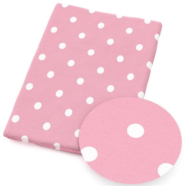 polyester cotton pink geometry series polyester cotton fabric set (12 pcs/set) polyester cotton fabric,50*45cm(19.7*17.7
