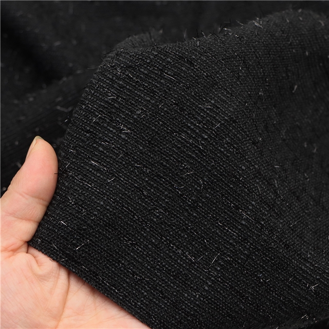 woolen bright silk woven small fragrant fabric