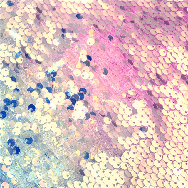 colorful fish scale candy colored sequins fabric 1#,50*130cm(19.7*51.2