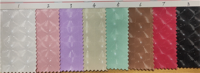 synthetic leather hot silver dots faux leather 