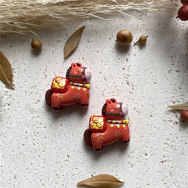 plastic/resin year of the horse 3d resin accessories