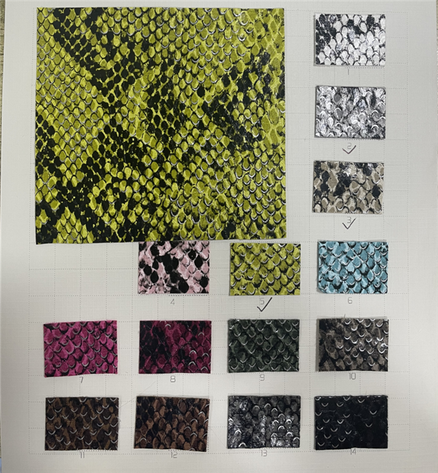 pearlite membrane serpentine synthetic leather