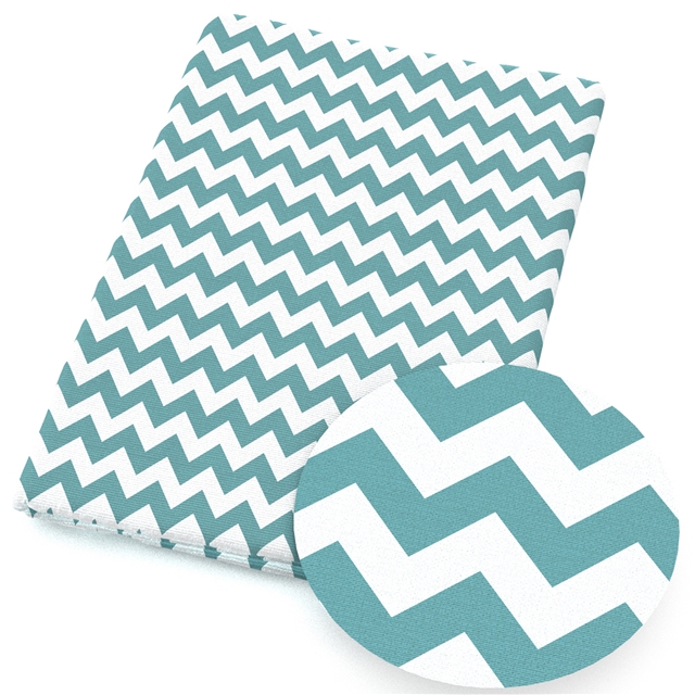 polyester cotton blue geometry series polyester cotton fabric set (12 pcs/set)