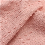 bright silk plush dots stripe woolen woven small fragrant fabric