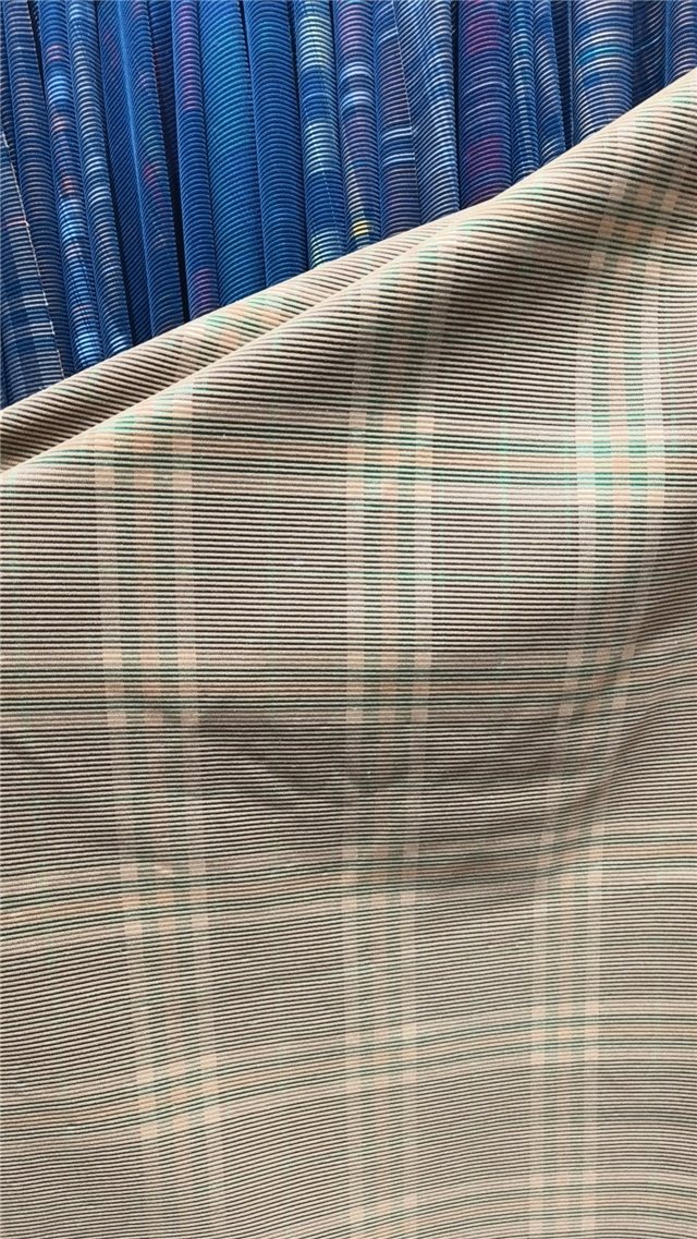 plaid corduroy fabric