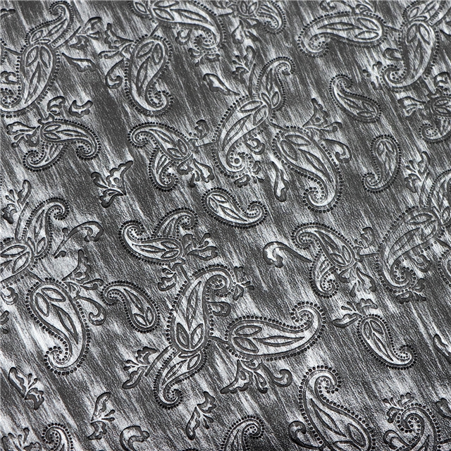 synthetic leather bump texture cashew pattern rubbing faux leather